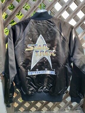 Star Trek Jacket 25th Anniv. 1991 Paramount New Old Stock Size L